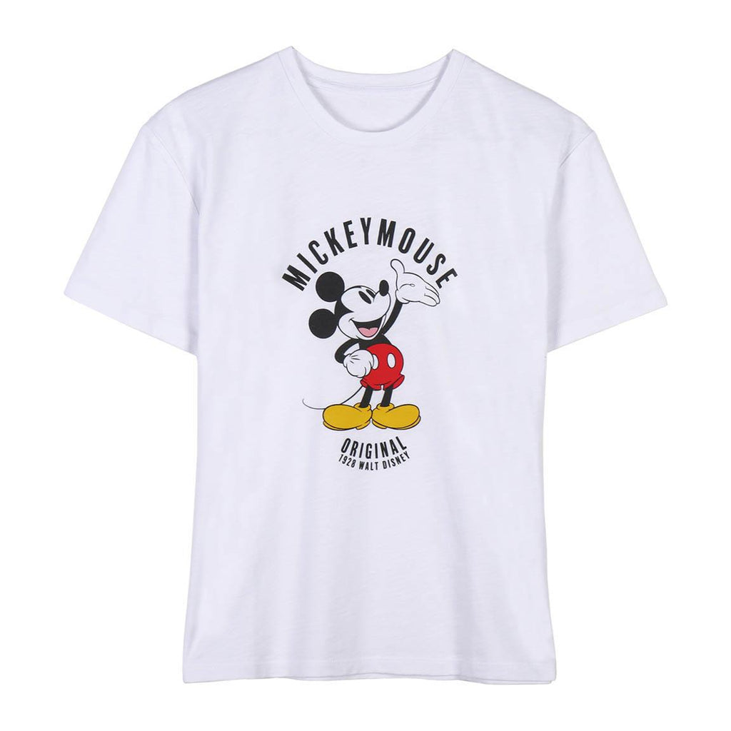 Camiseta corta single jersey mickey