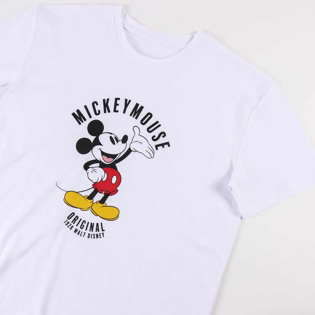 Camiseta corta single jersey mickey