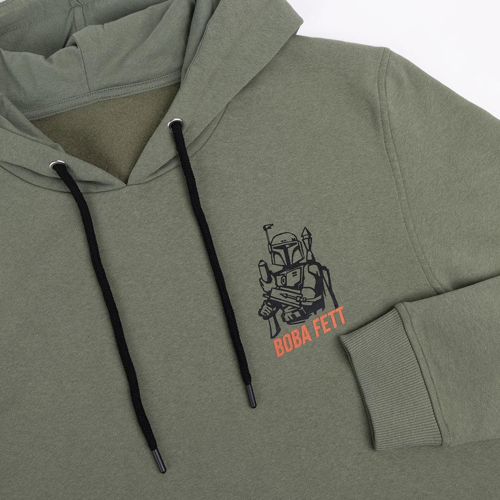 Sudadera con capucha cotton brushed the mandalorian