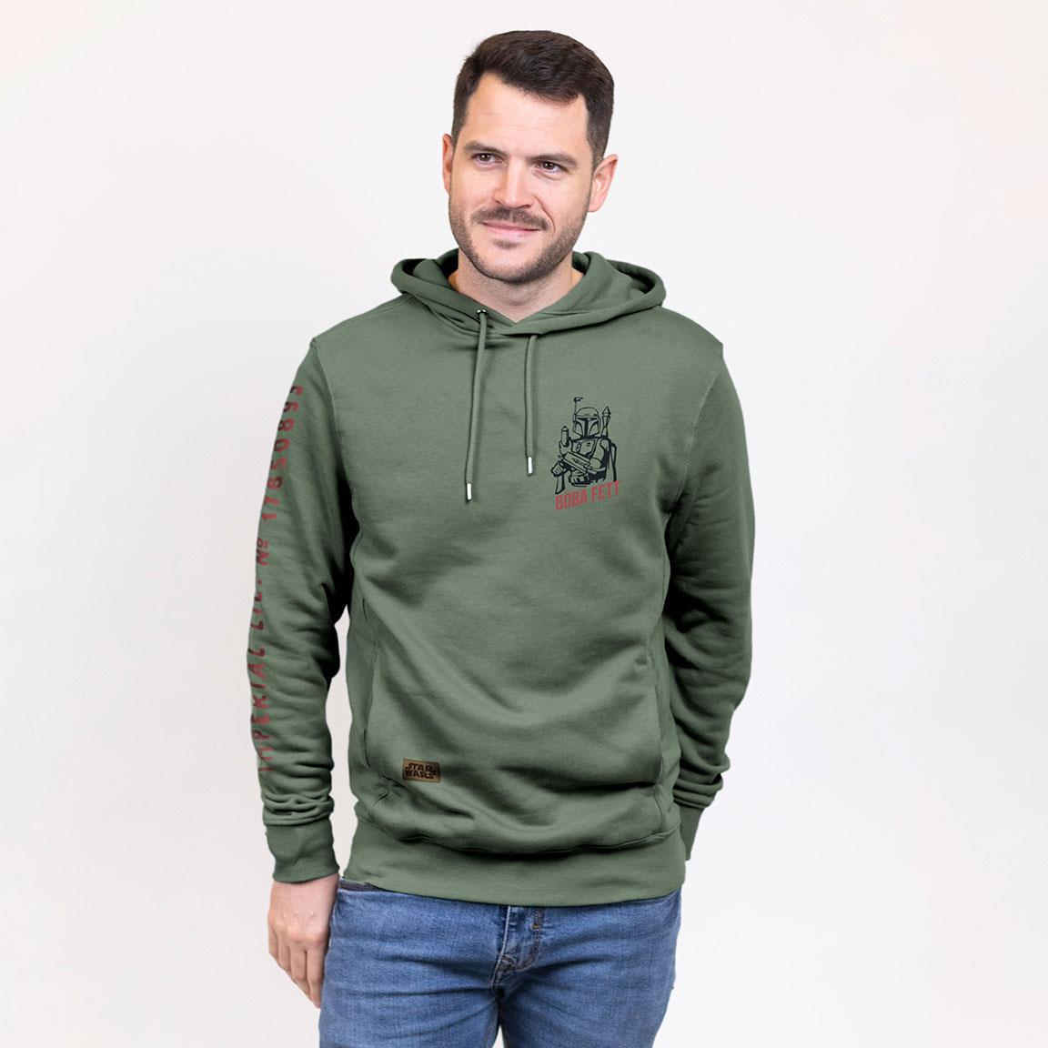 Sudadera con capucha cotton brushed the mandalorian