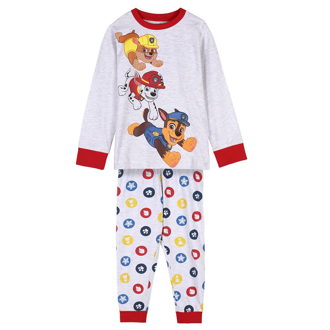 Pijama largo single jersey paw patrol