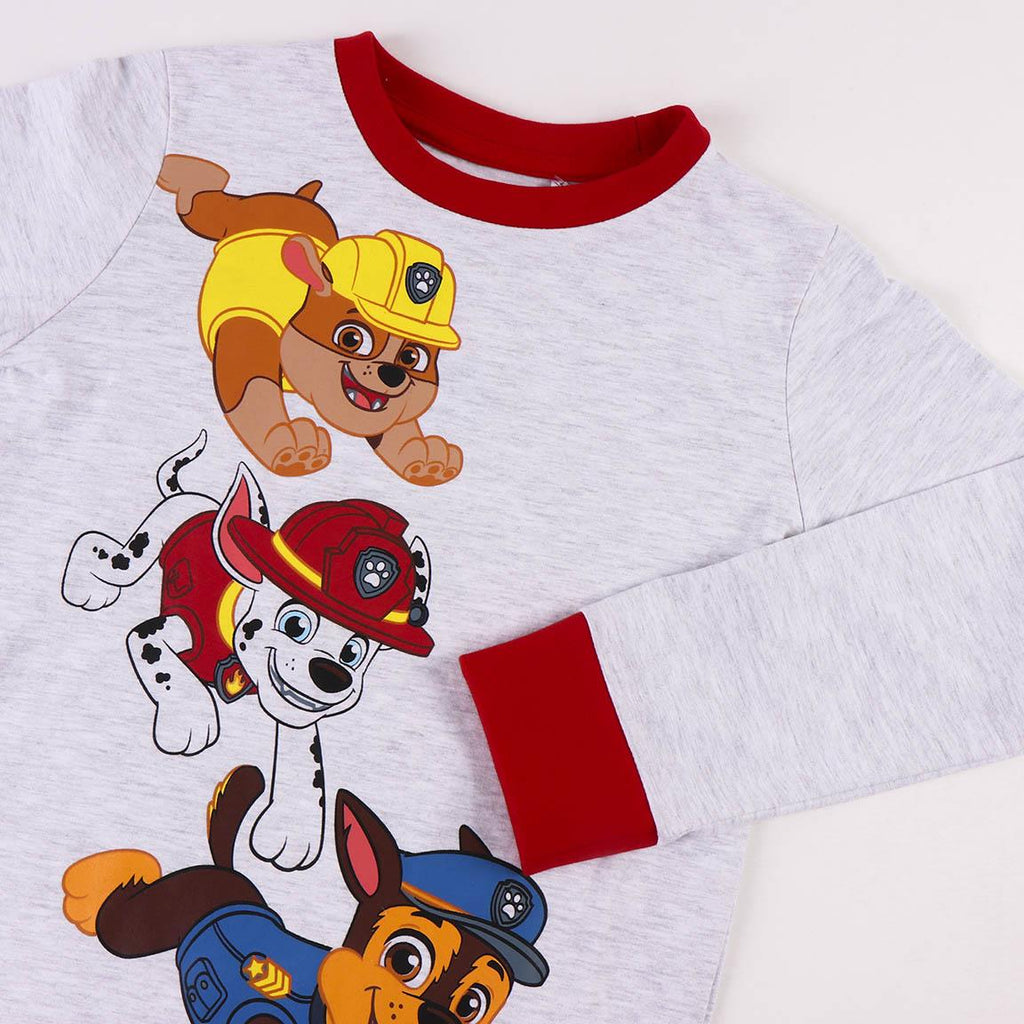 Pijama largo single jersey paw patrol