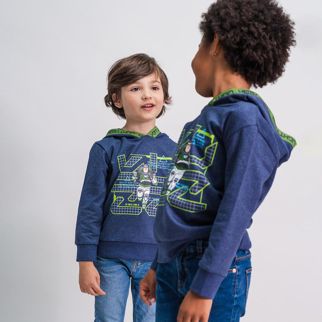 Sudadera con capucha cotton brushed buzz lightyear