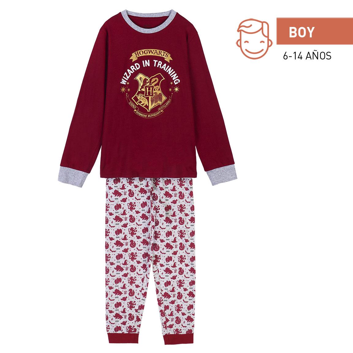 Pijama largo single jersey harry potter