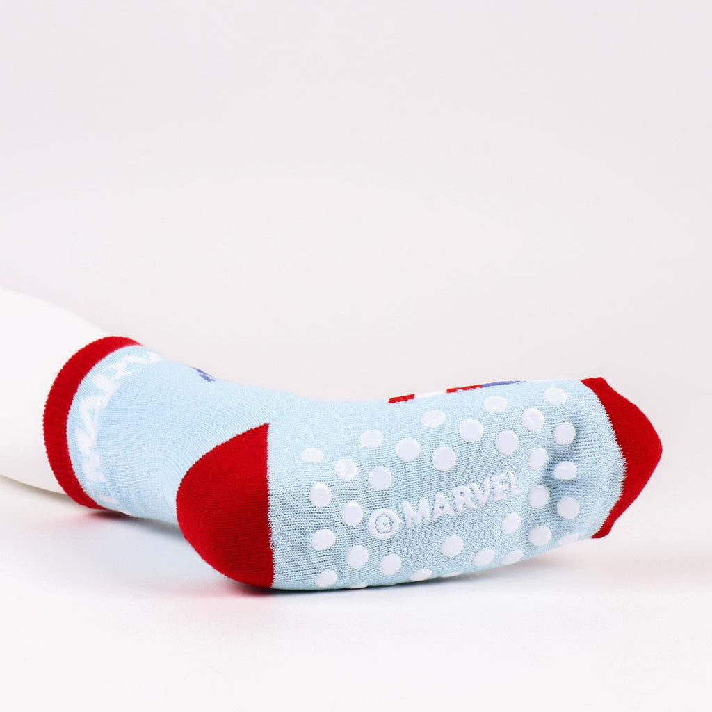 Calcetin antideslizante 2 piezas avengers