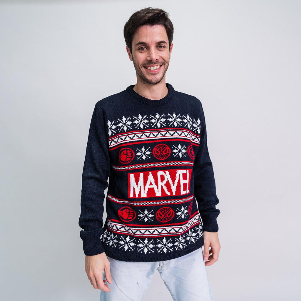 Jersey punto tricot marvel