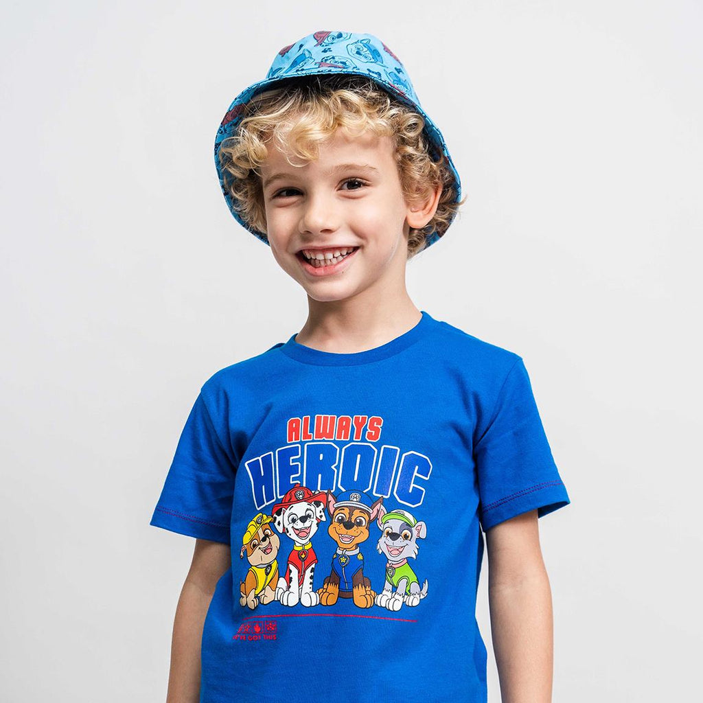 Camiseta corta single jersey paw patrol