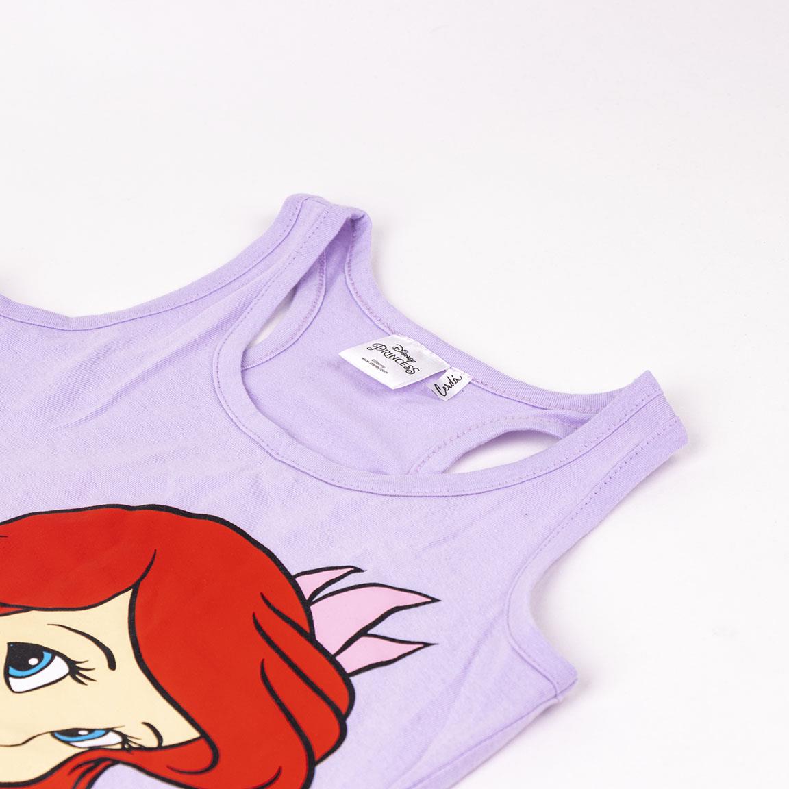 Vestido single jersey accesorios princess la sirenita