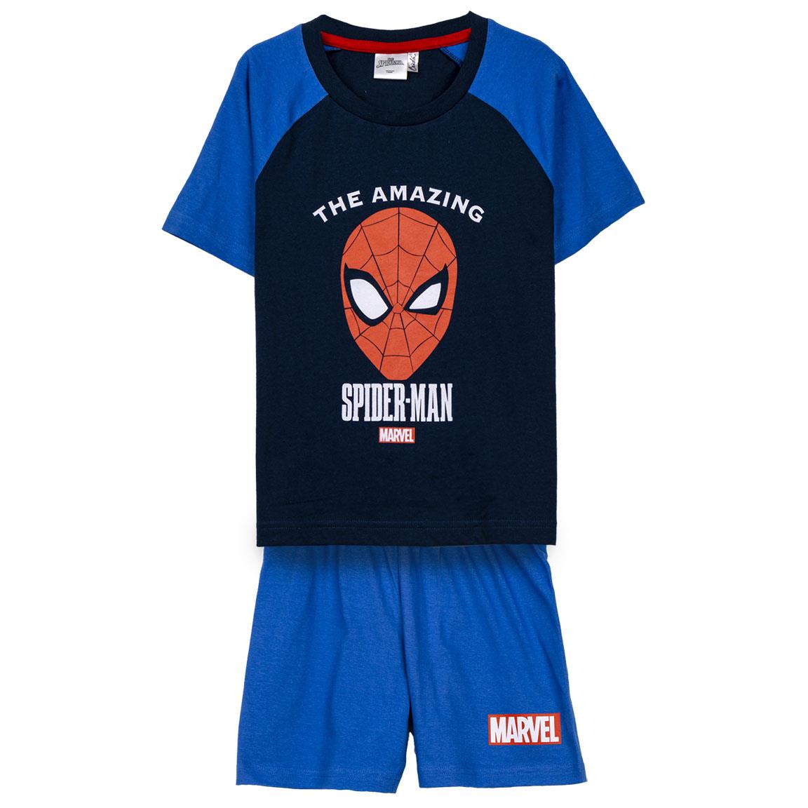 Pijama corto single jersey spiderman