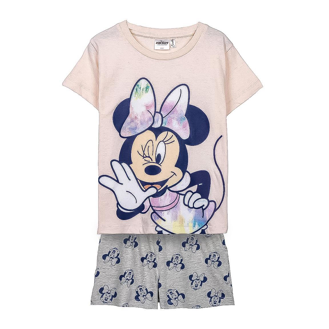Pijama corto single jersey minnie