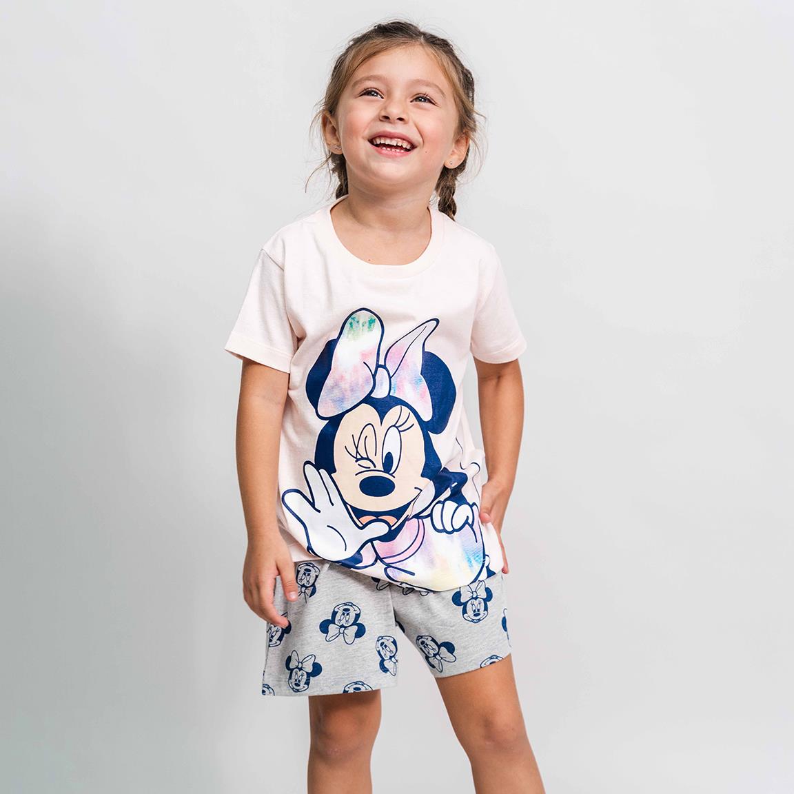 Pijama corto single jersey minnie