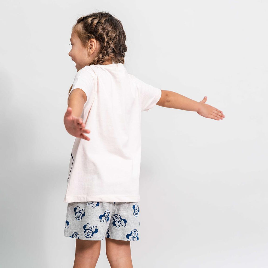Pijama corto single jersey minnie