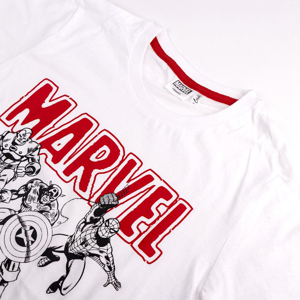 Camiseta corta single jersey marvel