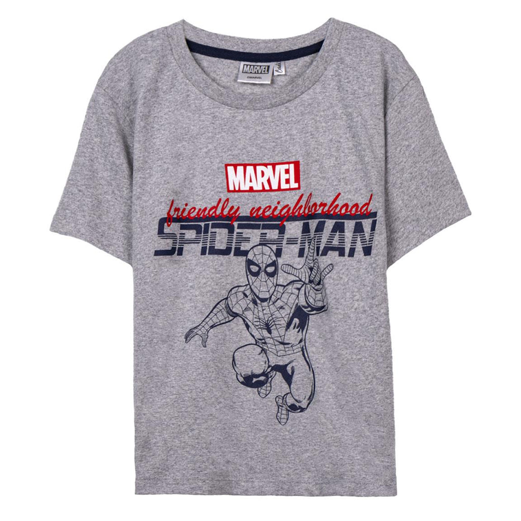Camiseta corta single jersey spiderman
