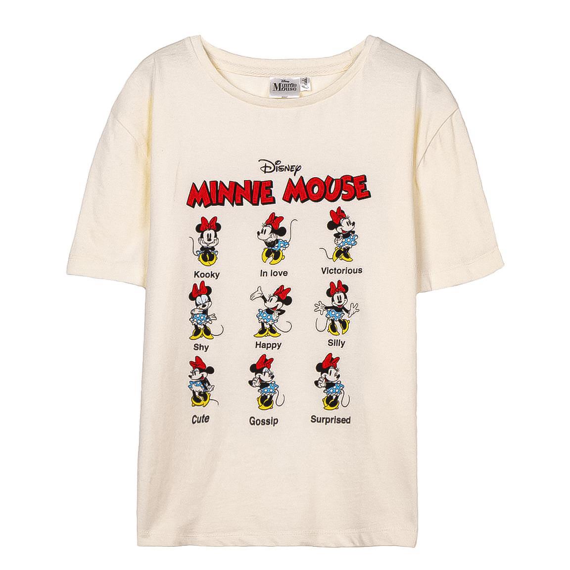 Camiseta corta single jersey minnie
