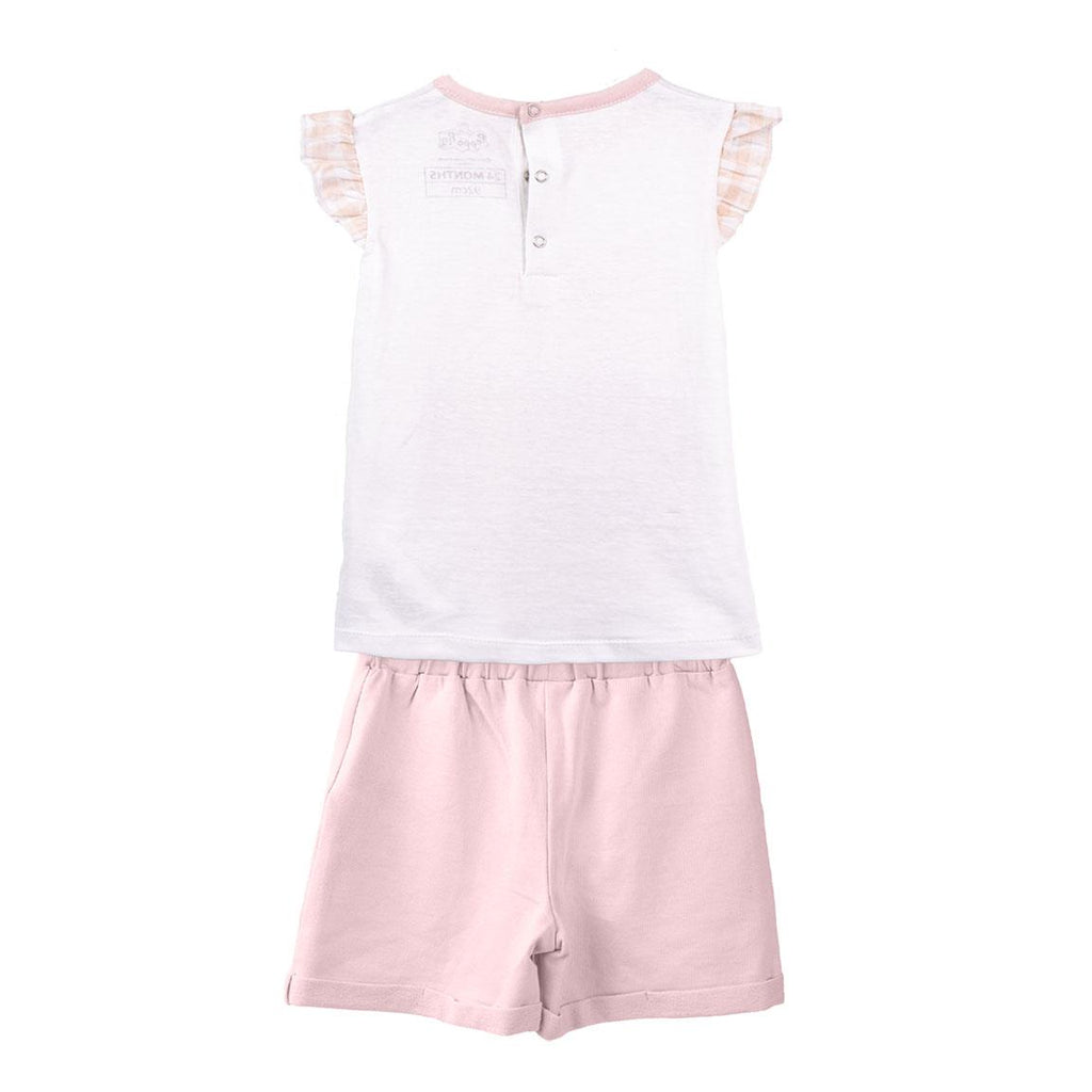 Conjunto 2 piezas french terry peppa pig