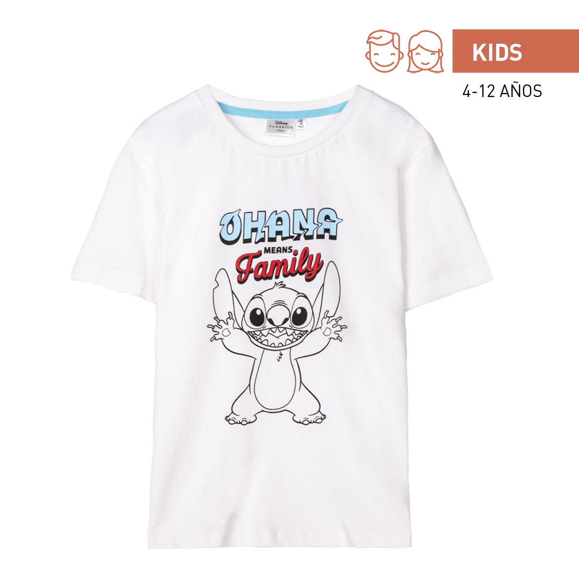 Camiseta corta single jersey stitch