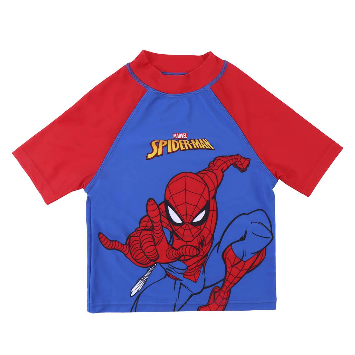 Camiseta baño spiderman