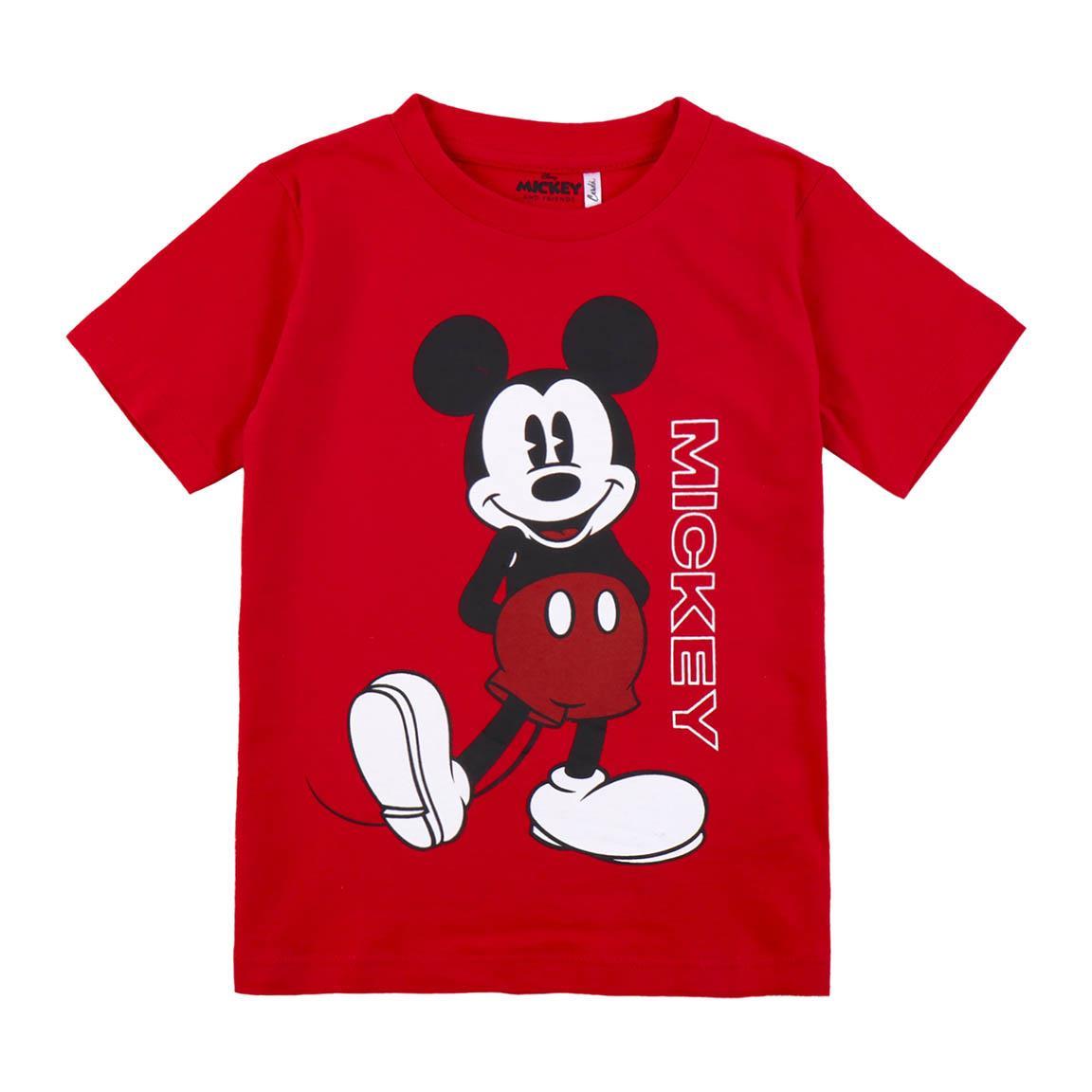 Camiseta corta single jersey mickey