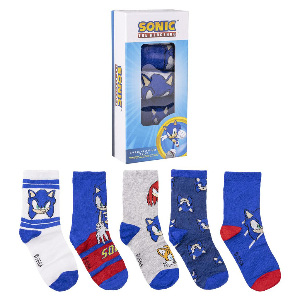 Pack calcetines 5 piezas sonic