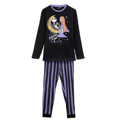 Pijama largo single jersey nightmare before christmas