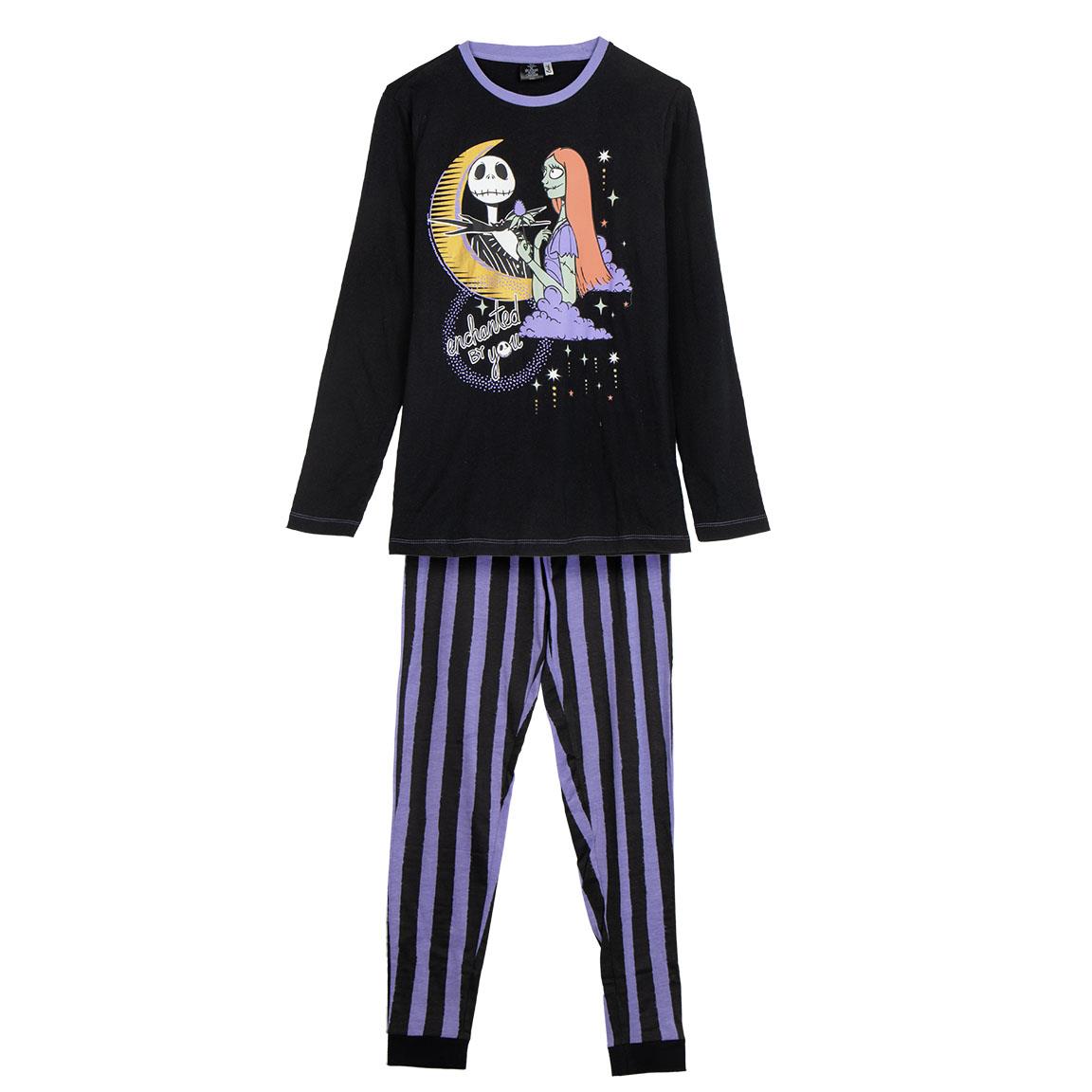 Pijama largo single jersey nightmare before christmas