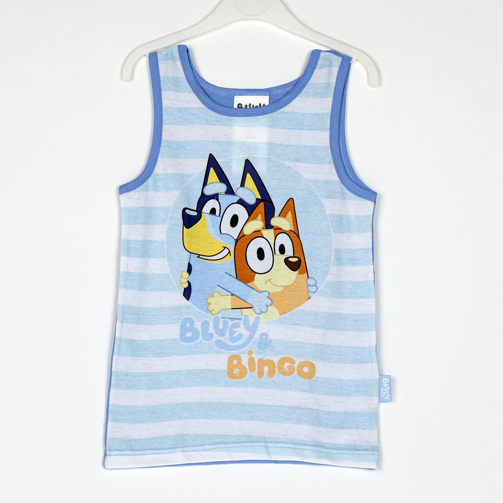 Pijama tirantes single jersey neceser bluey