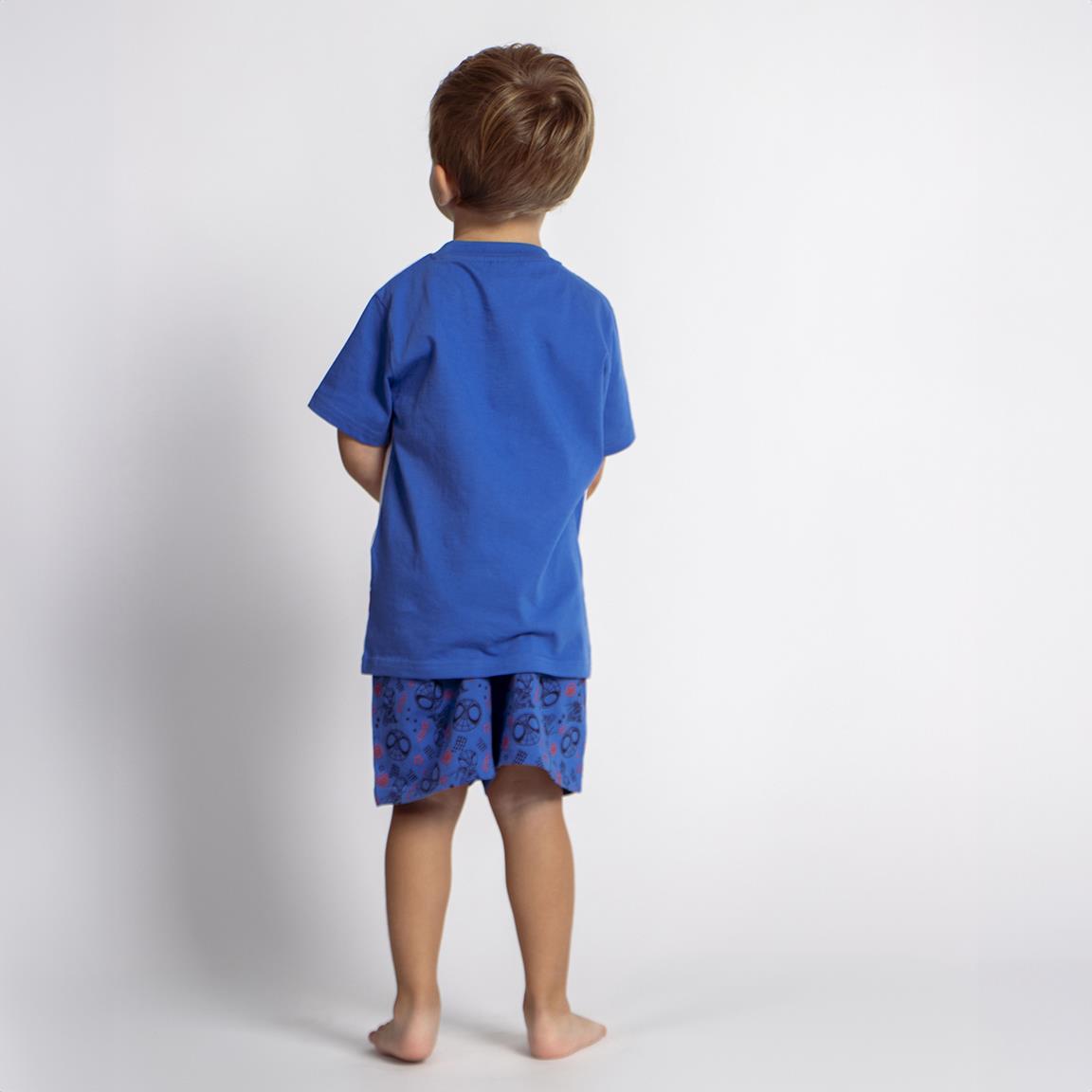 Pijama corto single jersey spidey