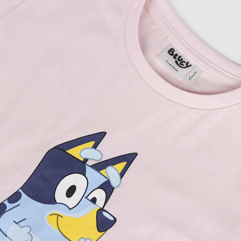Pijama corto single jersey bluey