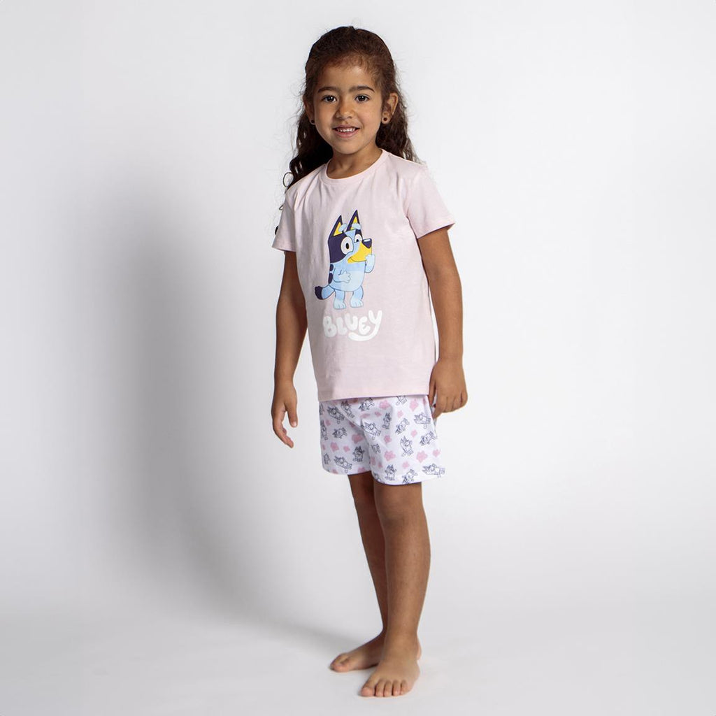 Pijama corto single jersey bluey