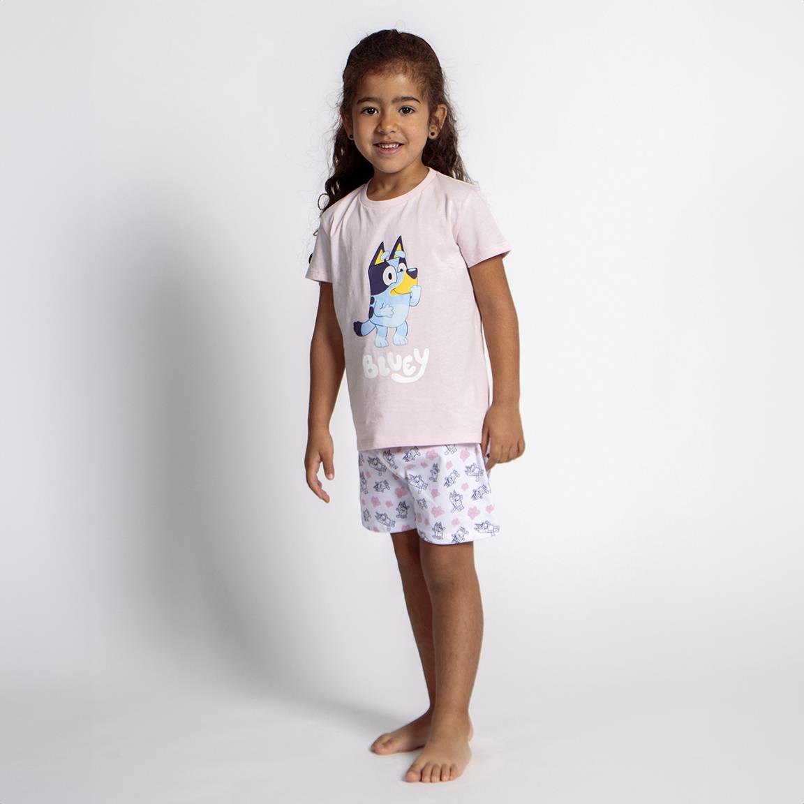 Pijama corto single jersey bluey