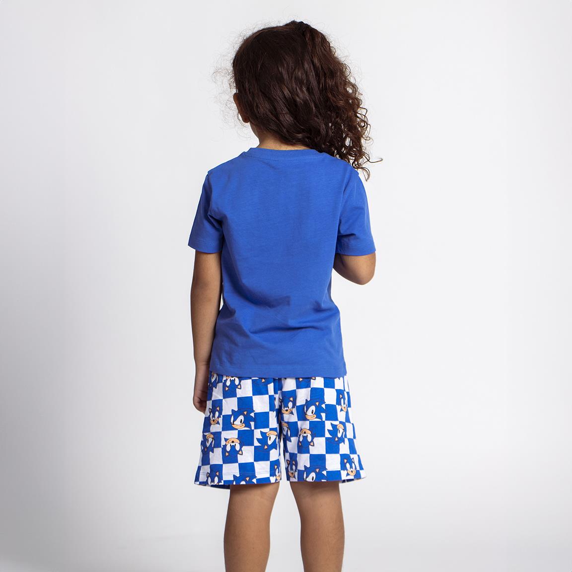 Pijama corto single jersey sonic