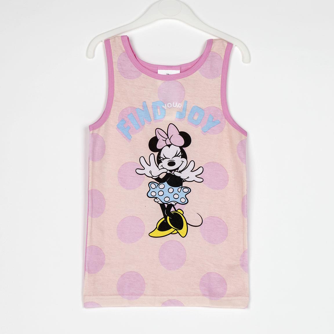 Pijama tirantes single jersey neceser minnie