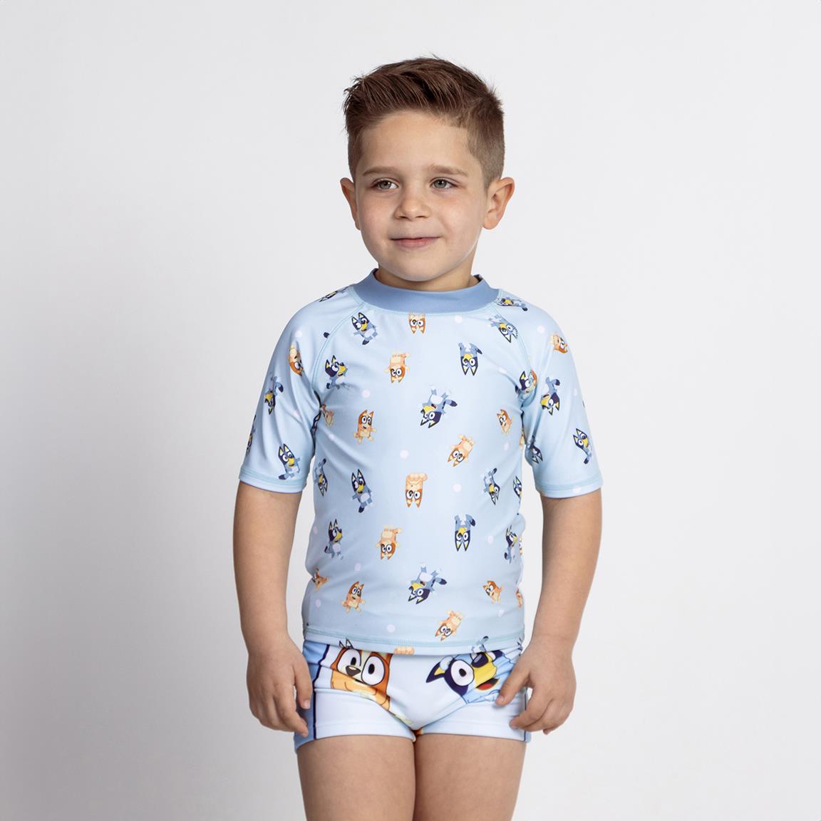 Camiseta baño bluey