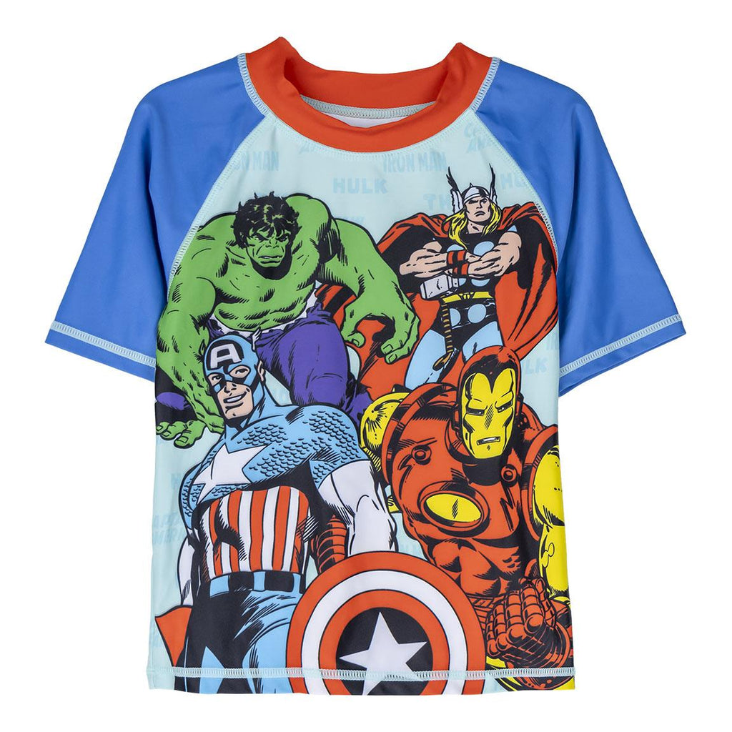 Camiseta baño avengers