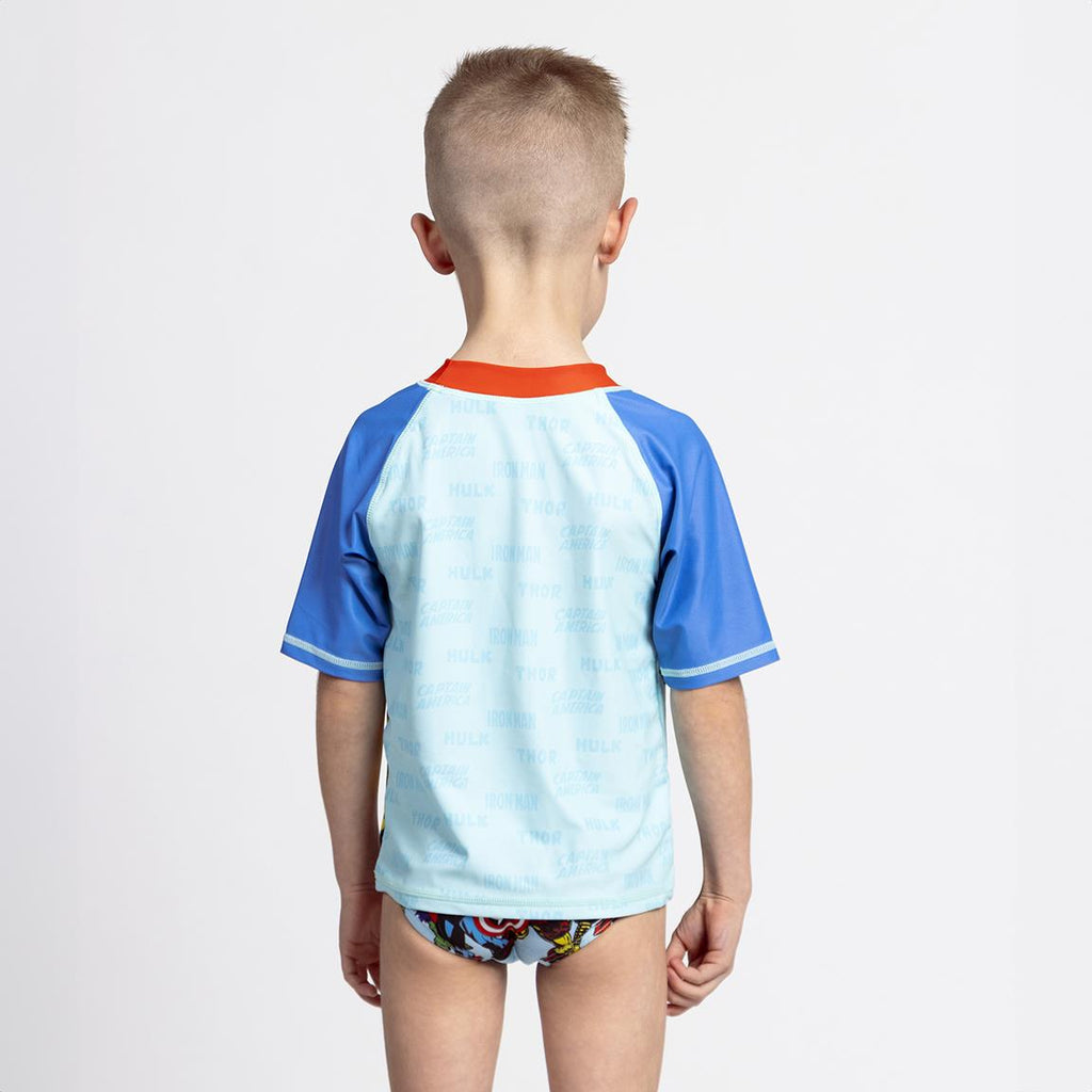 Camiseta baño avengers