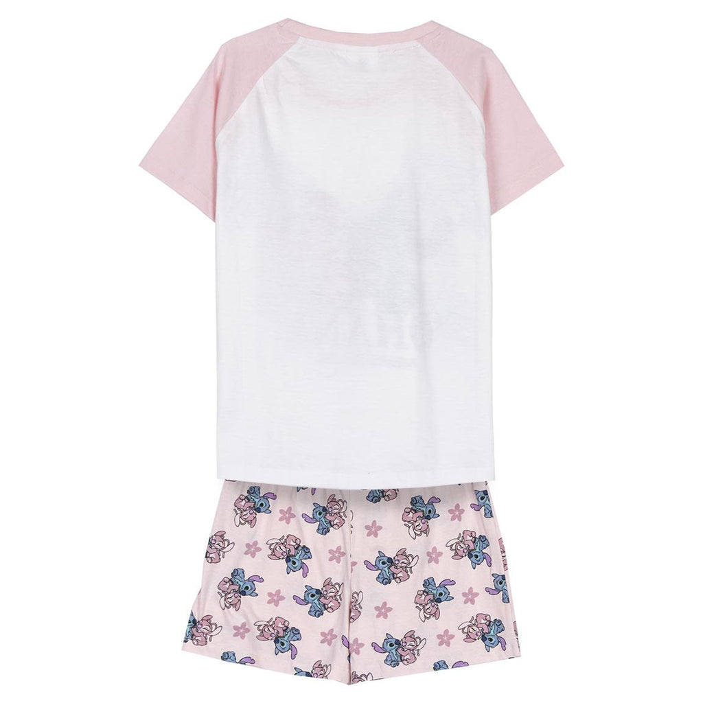 Pijama corto single jersey stitch