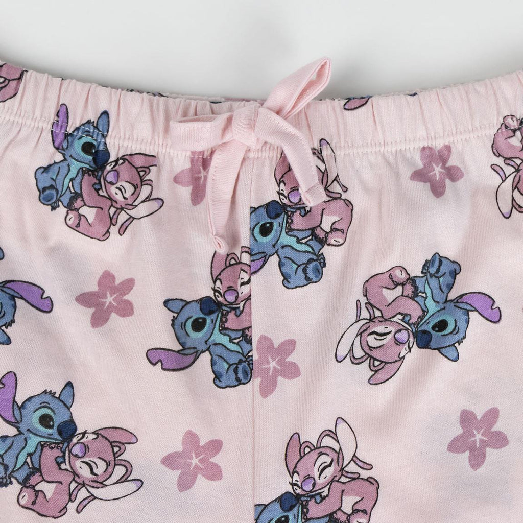 Pijama corto single jersey stitch
