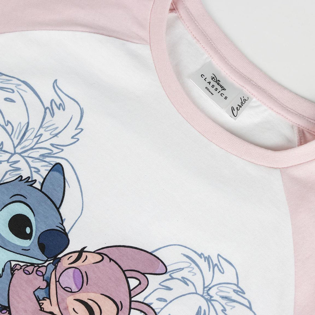 Pijama corto single jersey stitch