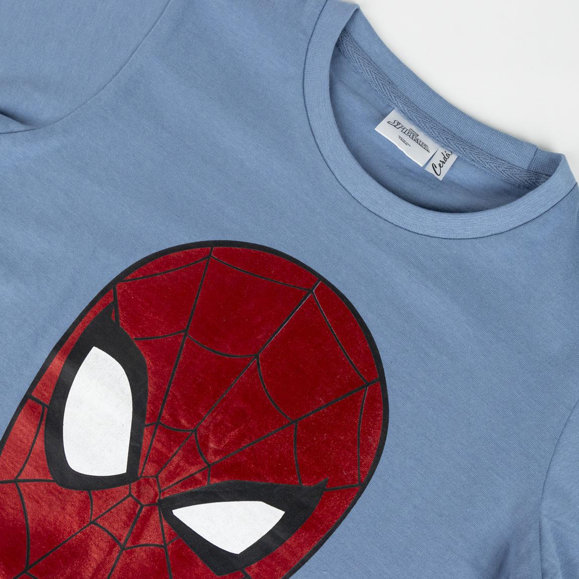 Camiseta corta single jersey spiderman