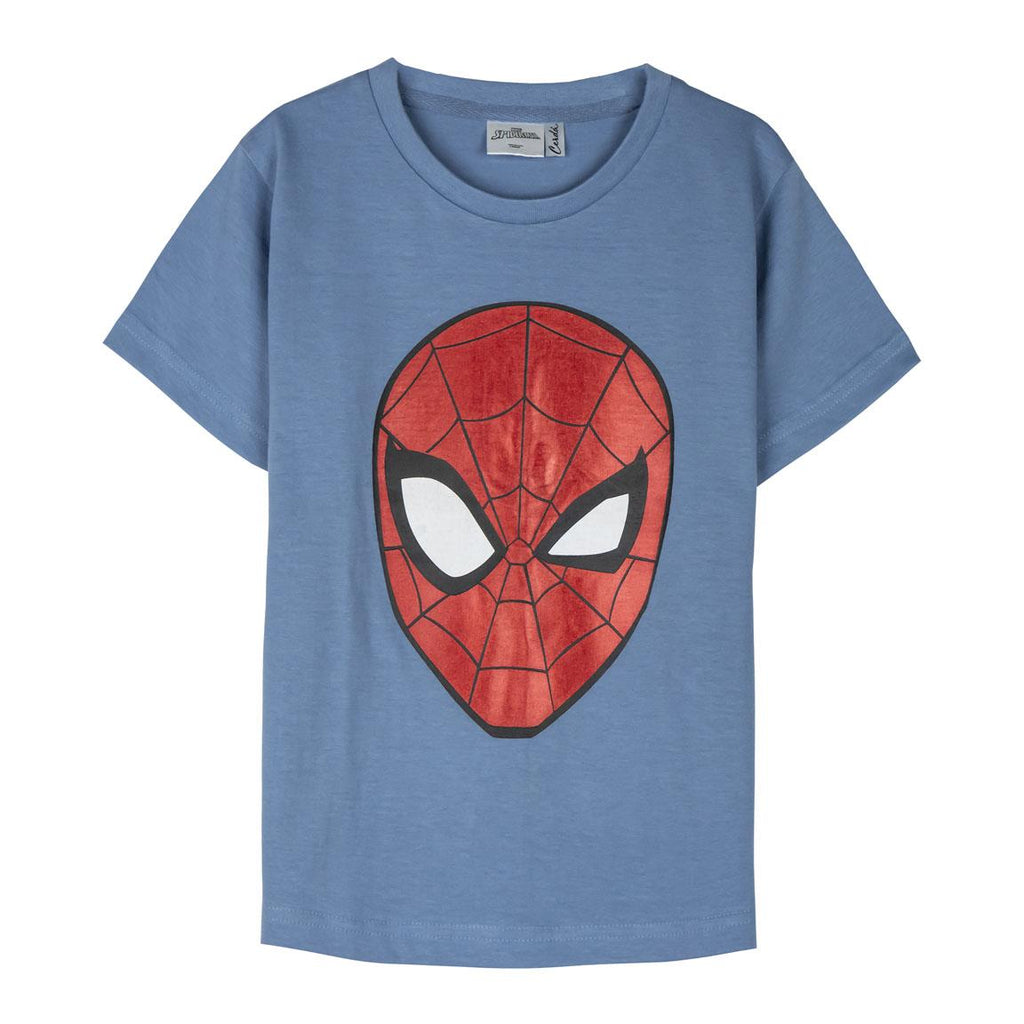 Camiseta corta single jersey spiderman