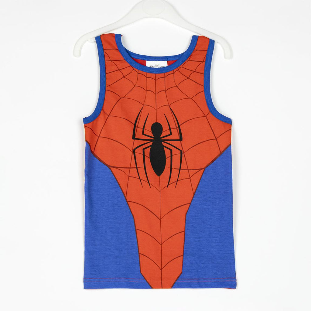 Pijama tirantes single jersey neceser spiderman