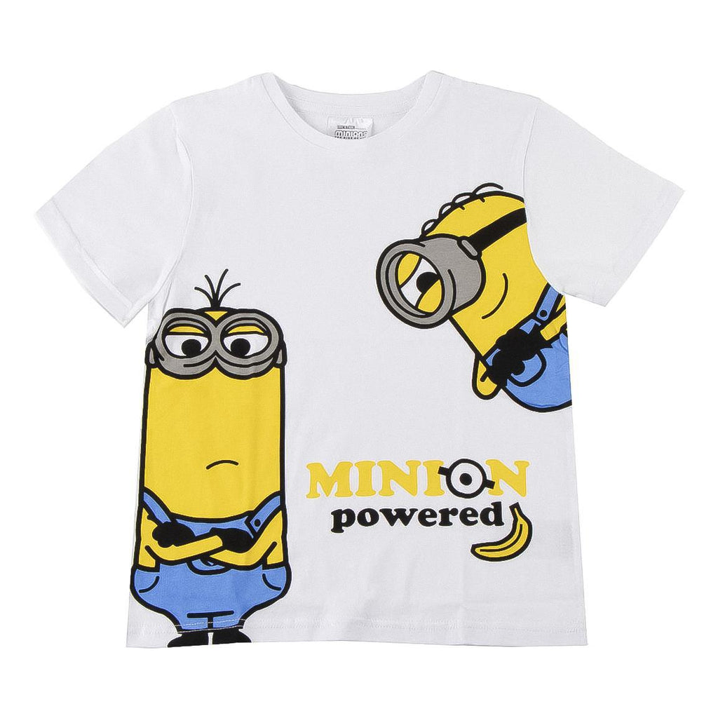 Camiseta corta single jersey minions