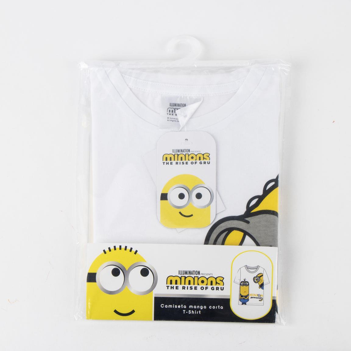 Camiseta corta single jersey minions