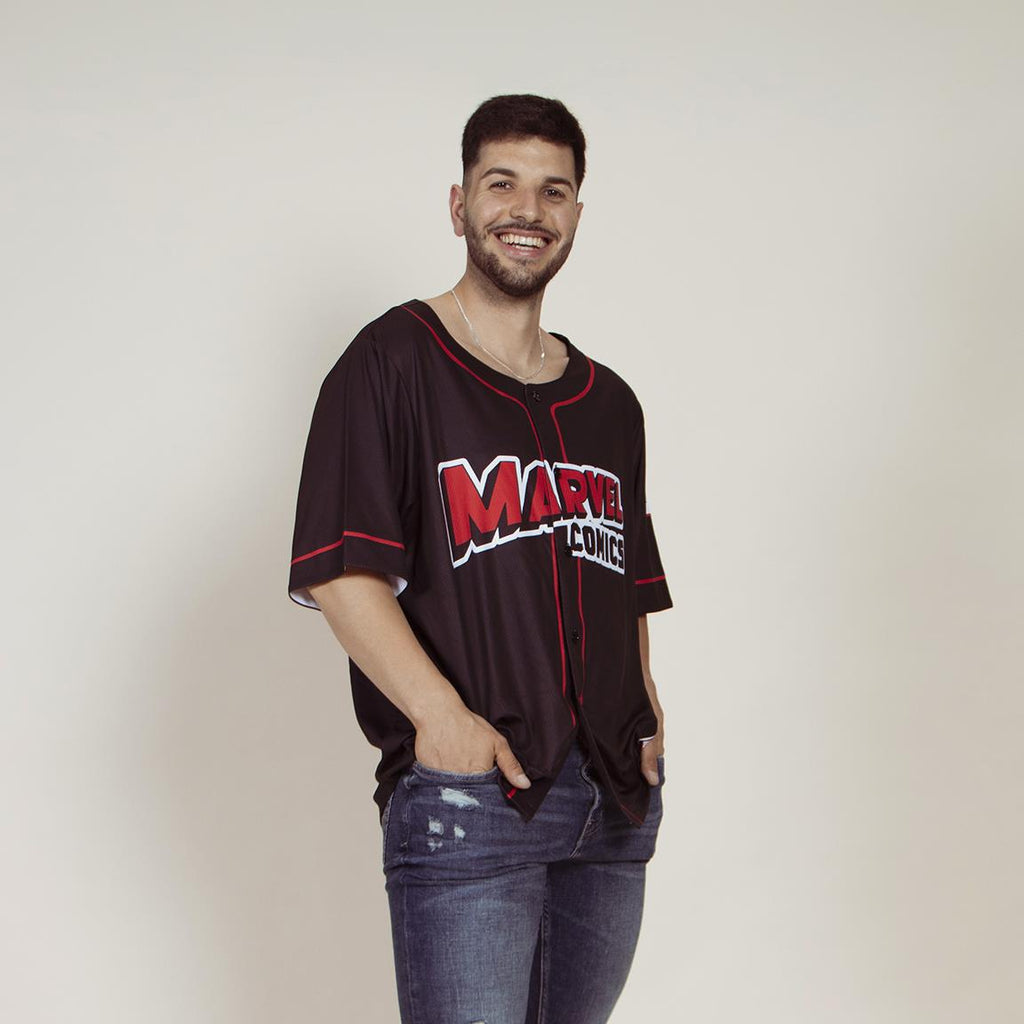 Camiseta corta baseball marvel
