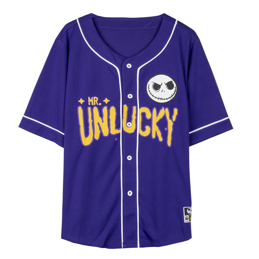 Camiseta corta baseball nightmare before christmas