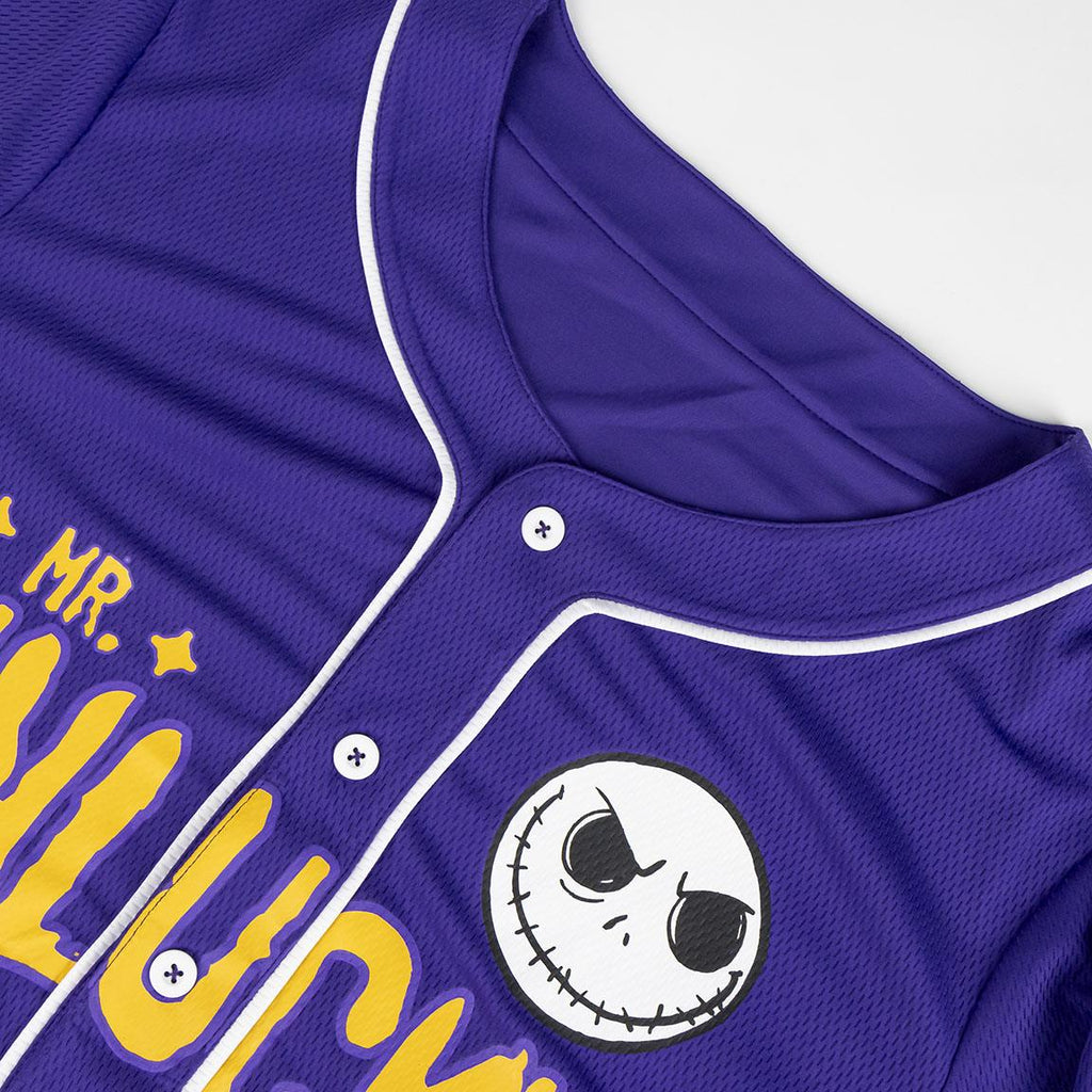 Camiseta corta baseball nightmare before christmas