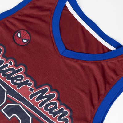 Camiseta corta basketball spiderman