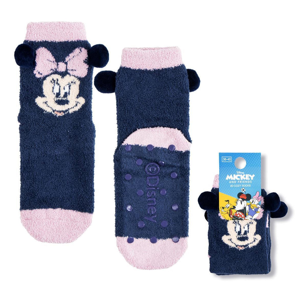 Calcetin antideslizante 3d minnie