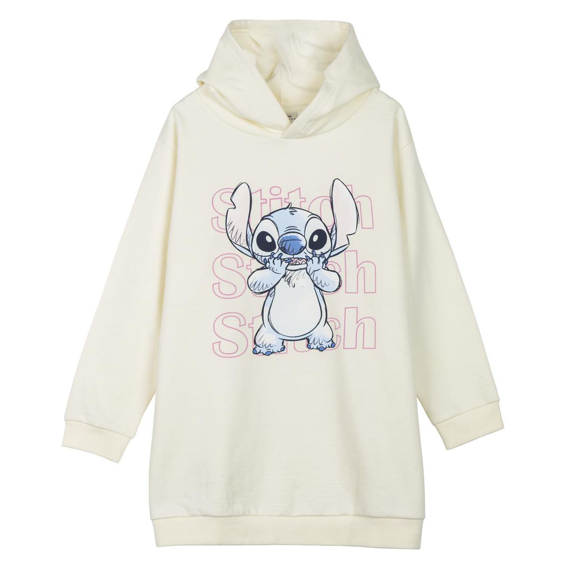 Vestido cotton brushed stitch